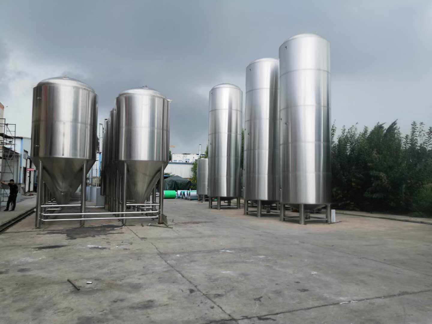 fermentation system beer brewing tanks made of stainless steel ZZ